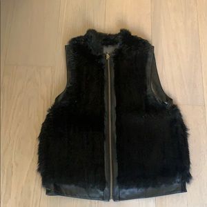 Surell Rabbit Fur Vest - great condition